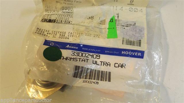 MAYTAG Dryer 33002409 Thermostat, Ultra Care NEW IN BAG MAYTAG Dryer 33002409 Thermostat, Ultra Care NEW IN BAG